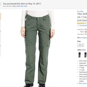 Tru Spec Tactical Utility Cargo Pants